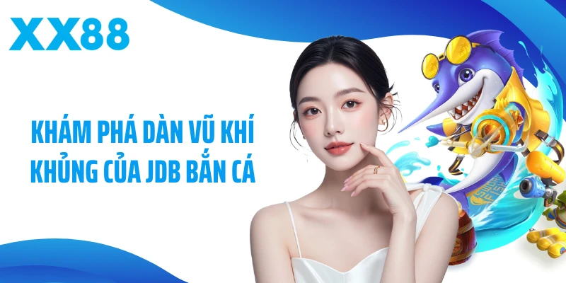 Khám phá dàn vũ khí khủng của JDB bắn cá