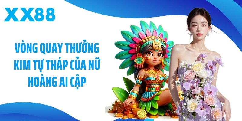 Vòng quay thưởng kim tự tháp của Nữ Hoàng Ai Cập